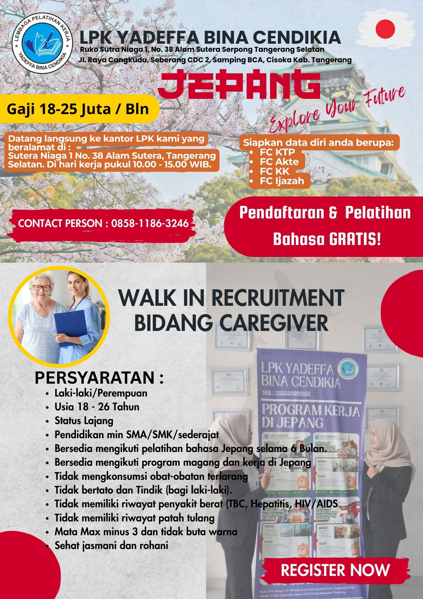 WALK IN RECRUITMENT