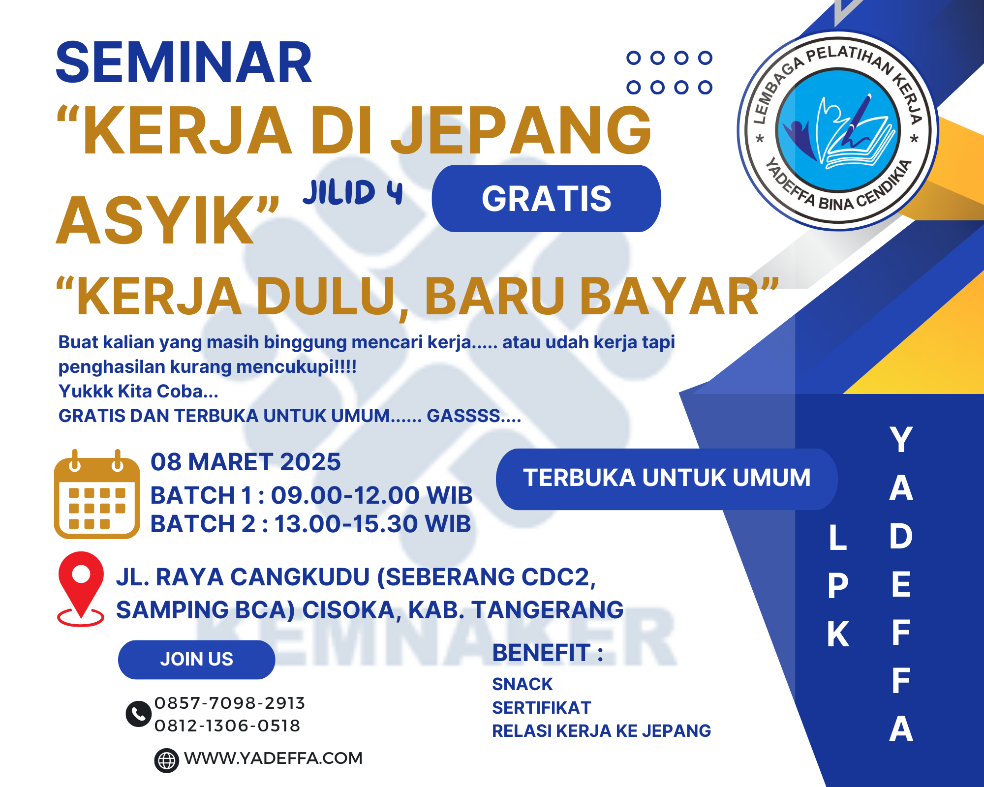 SEMINAR KERJA KE JEPANG #4